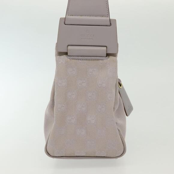 GUCCI GG Canvas Shoulder Bag Purple Gold - Picture 5 of 16